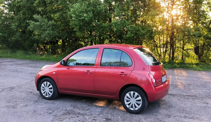 Nissan Micra cena 7900 przebieg: 175000, rok produkcji 2004 z Biała małe 37